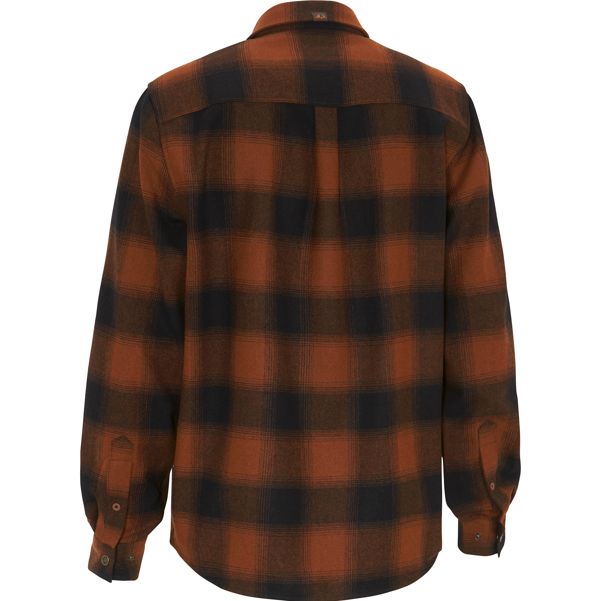 Swedteam Herren Hemd Lynx Wool Dark Orange 3XL