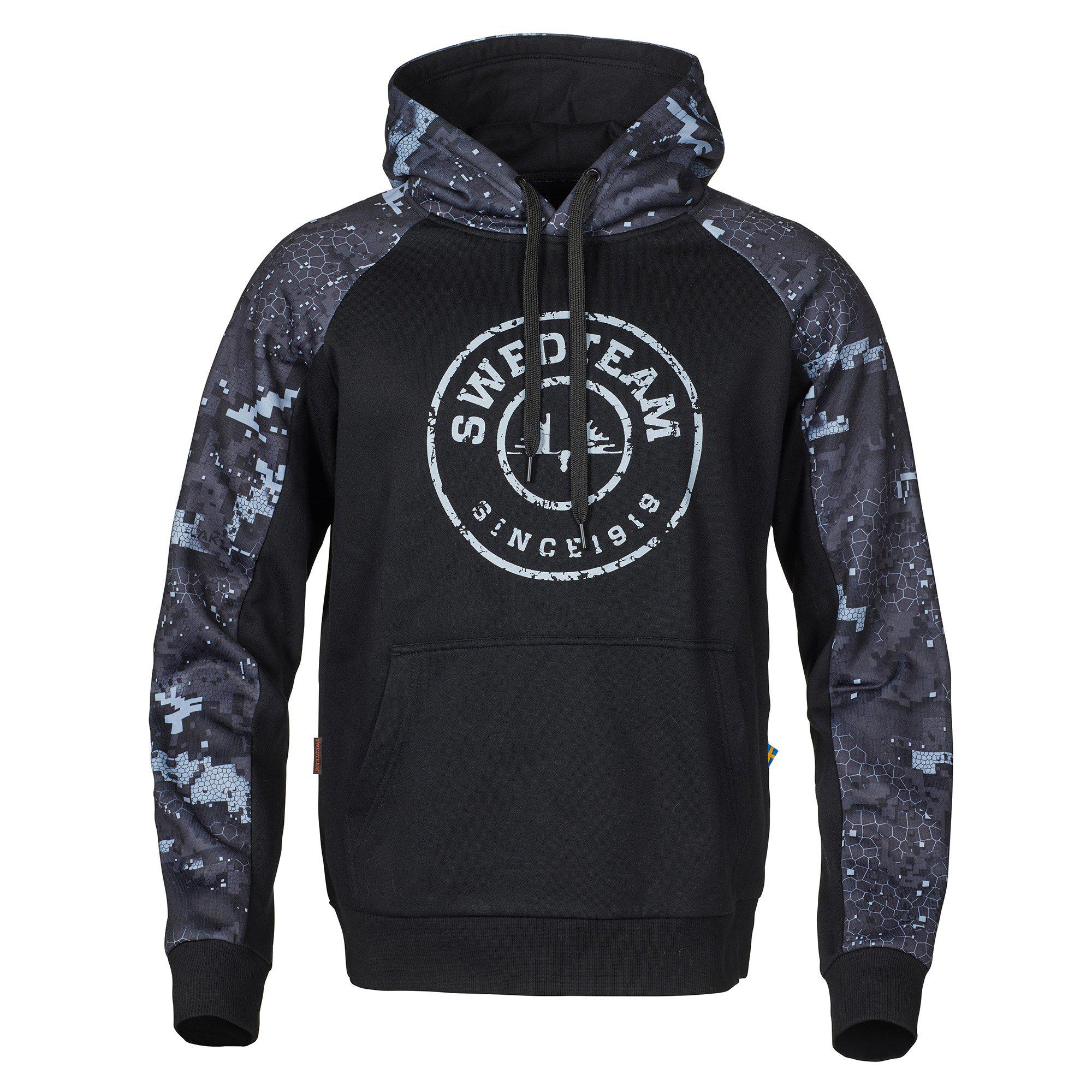 Swedteam Herren Pullover Ridge Hoodie Black 2XL