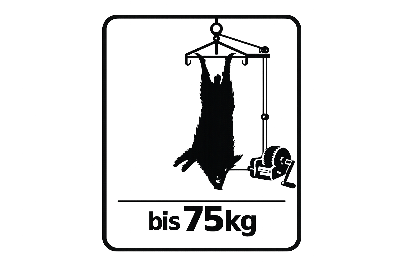 Aufbrechhilfe Überläufer Nachrüstsatz maximale Belastung 75 kg