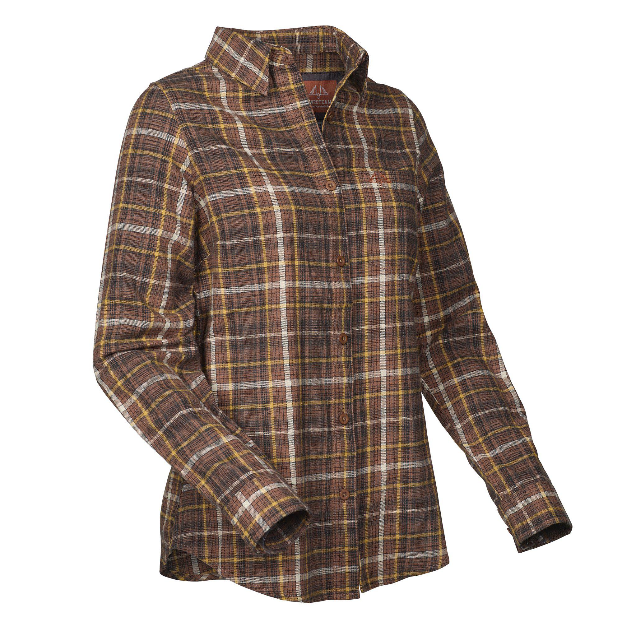 Swedteam Damen Hemd Meadow Brown 34
