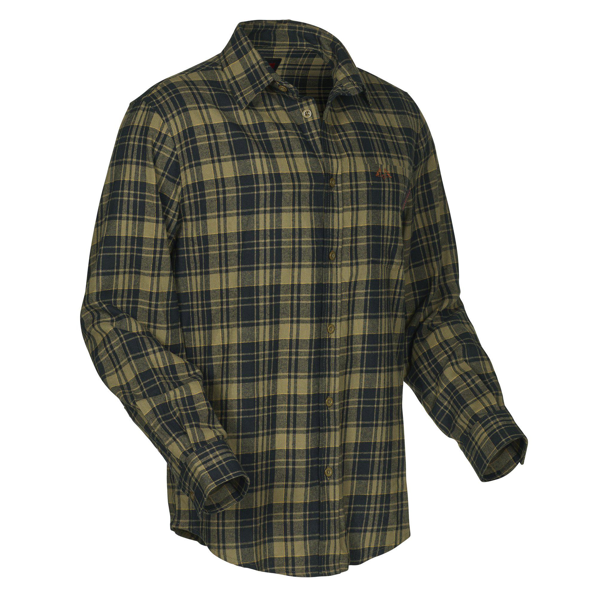 Swedteam Herren Flanell Hemd Ultra Green 2XL