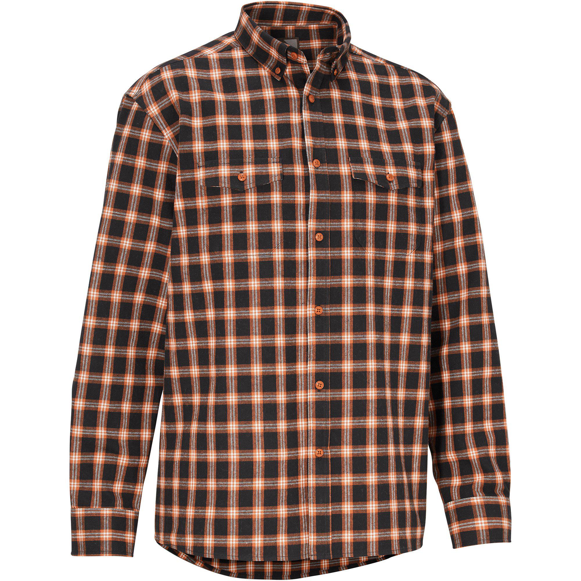 Swedteam Herren Hemd Clive Classic Swedteam Orange 2XL
