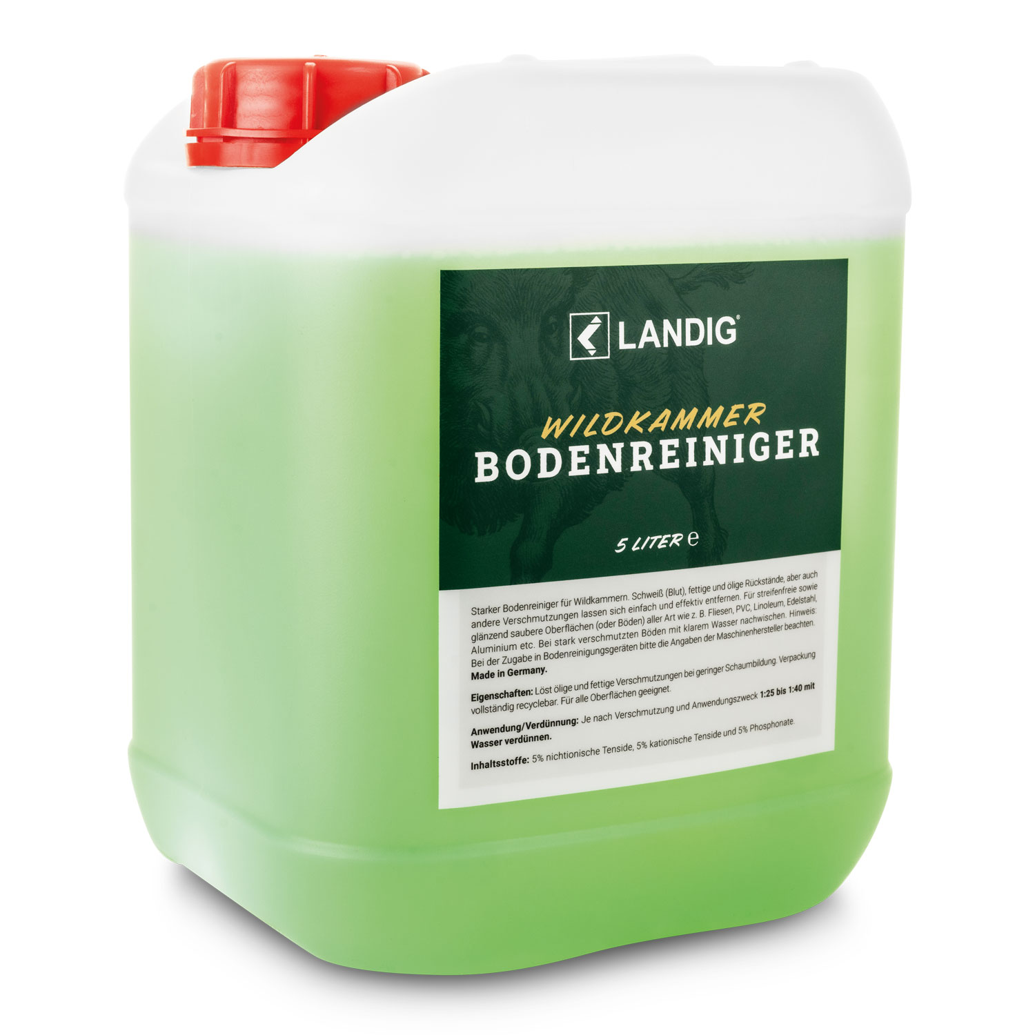 Landig Bodenreiniger Wildkammer