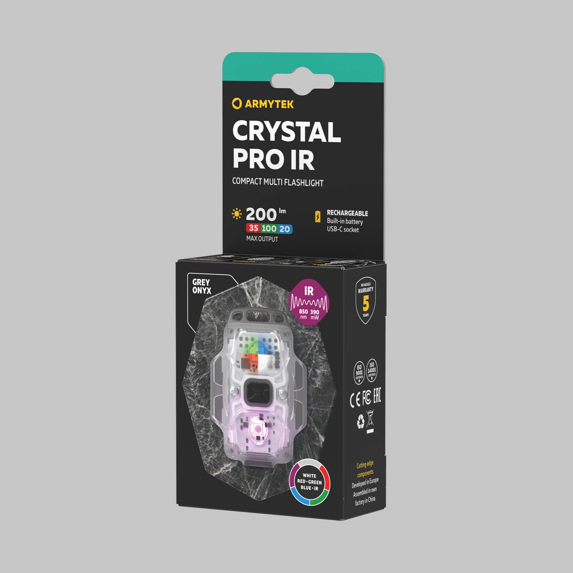 Armytek Crystal Pro IR Grey