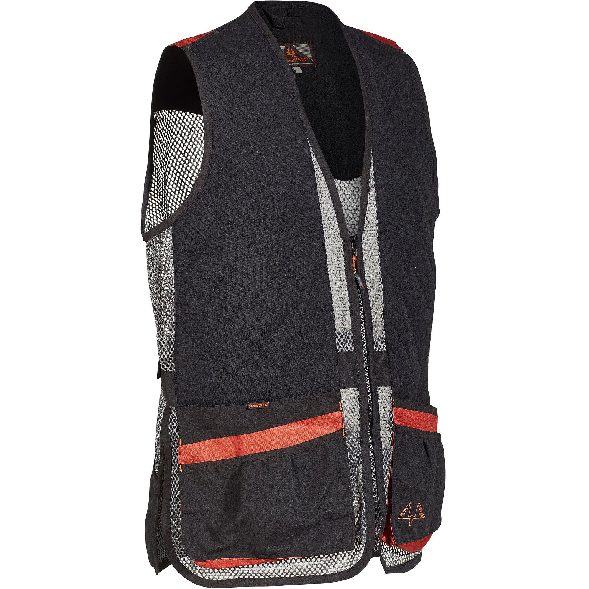 Swedteam Herren Jagd Weste Ultra Black 2XL