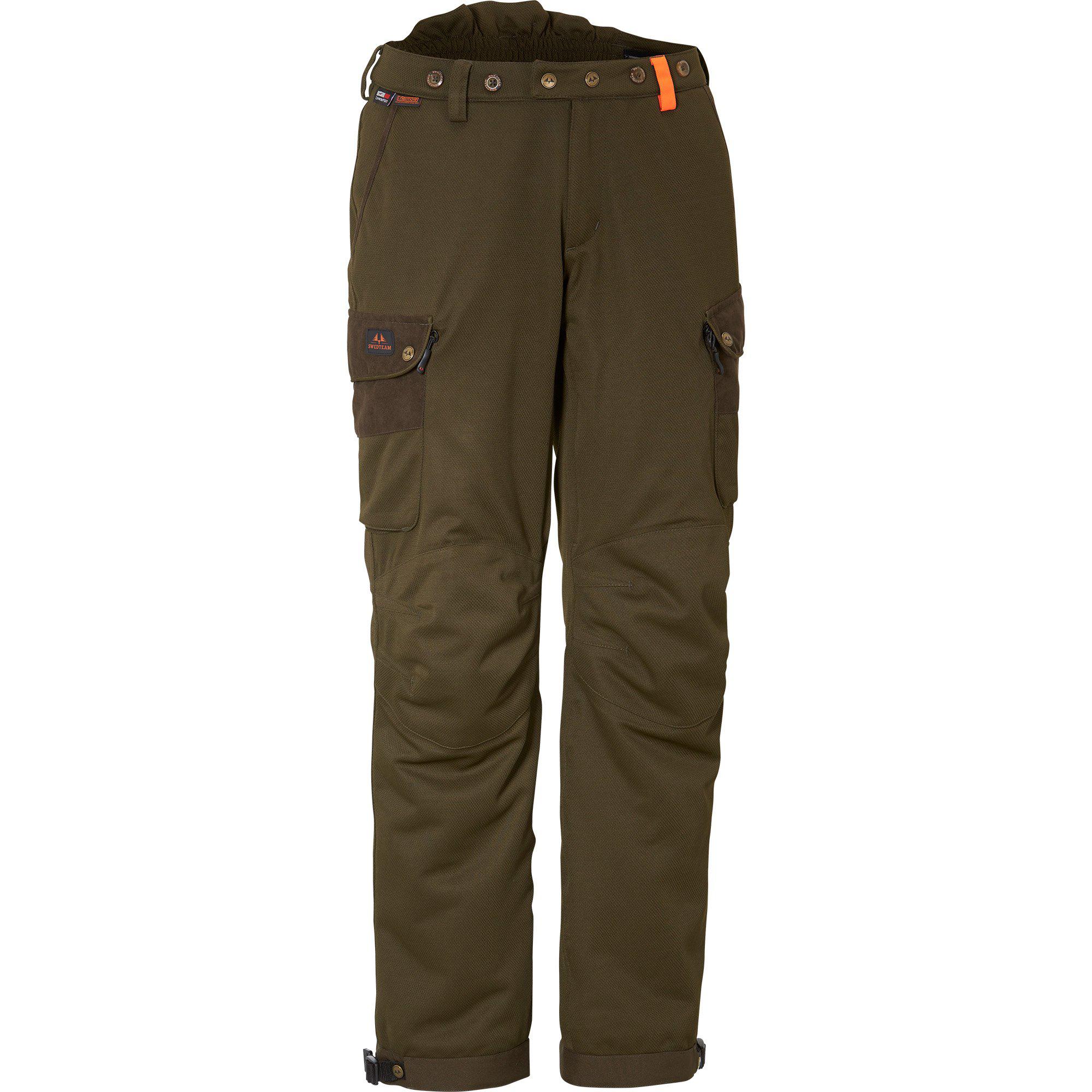Swedteam Herren Jagd Hose Crest Booster Classic Olive Green 46