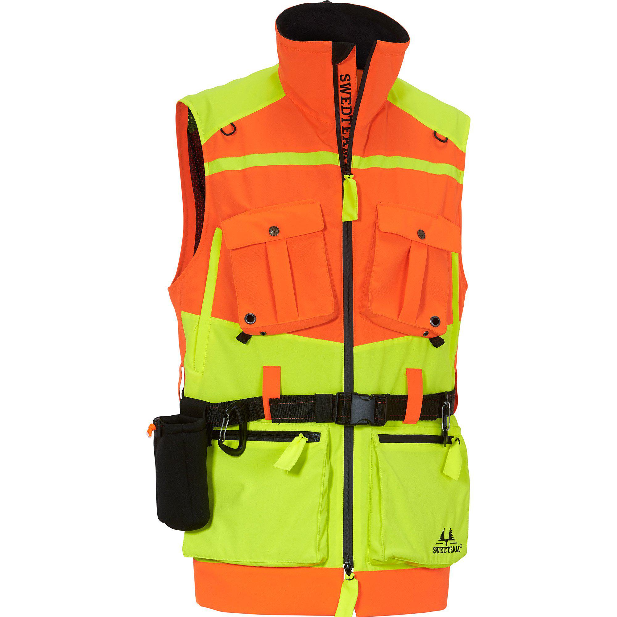 Swedteam Jagd Weste Protect Orange Neon 2XL