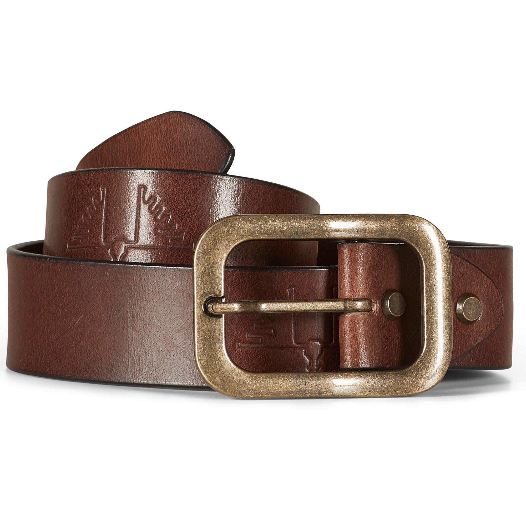 Swedteam Herren Gürtel Bull Brown 100/110