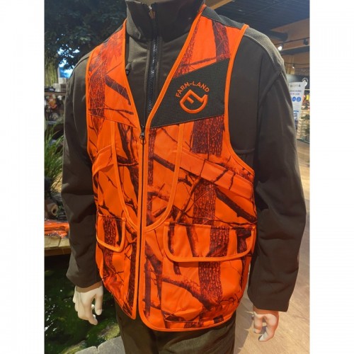 Farm-Land Signalweste Blaze Camo M