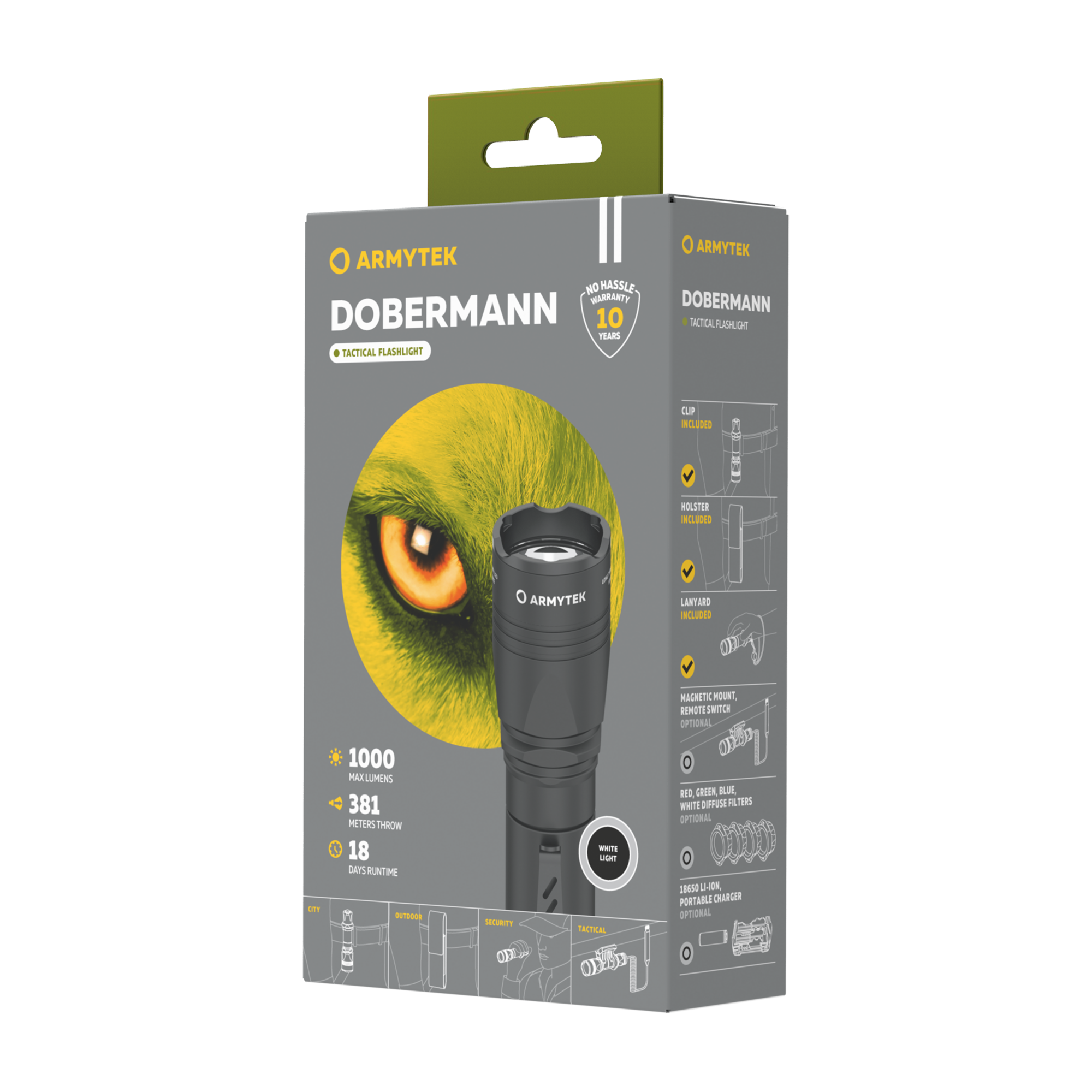 Armytek Dobermann XP-L HI White