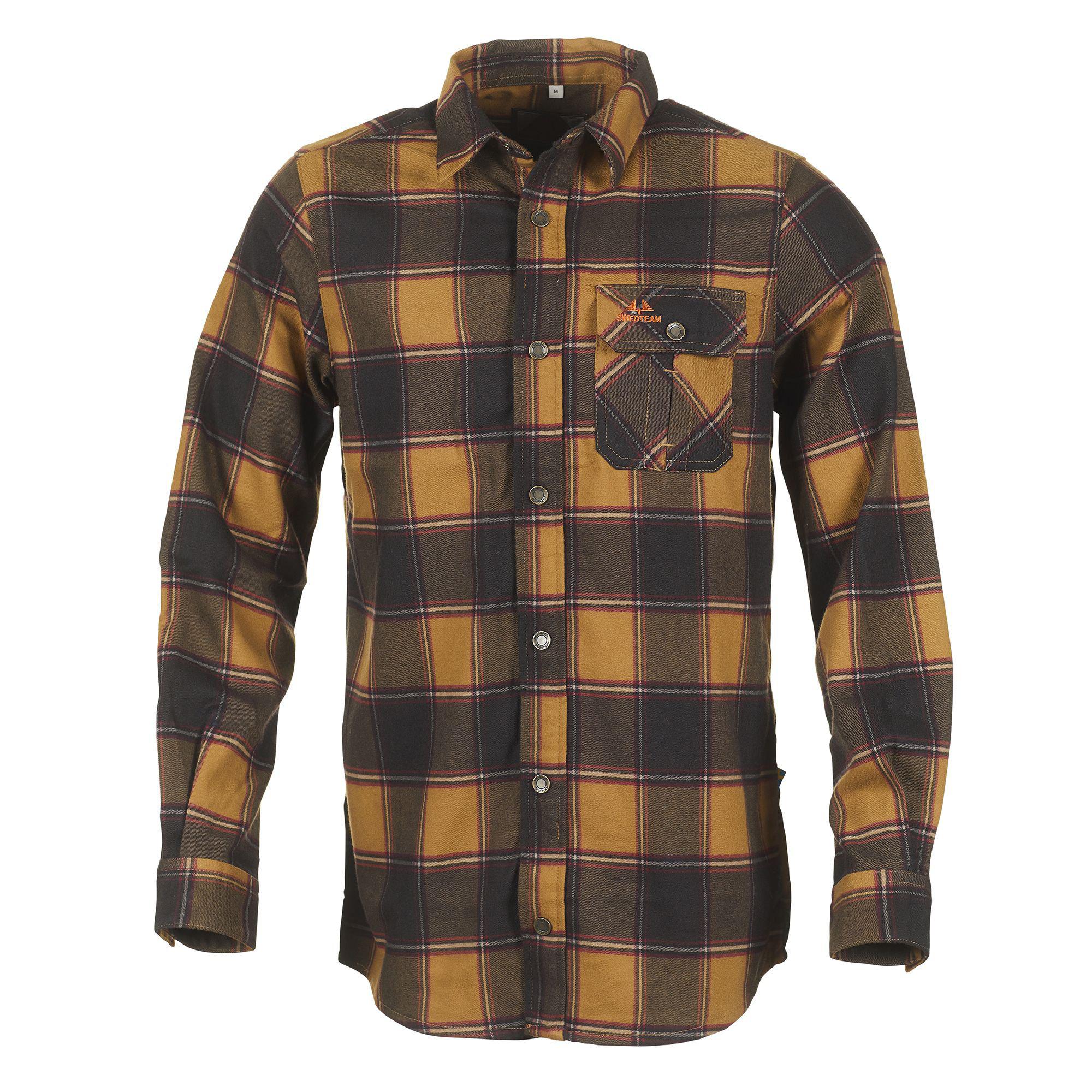 Swedteam Herren Shirt Crest Dark Sand 2XL