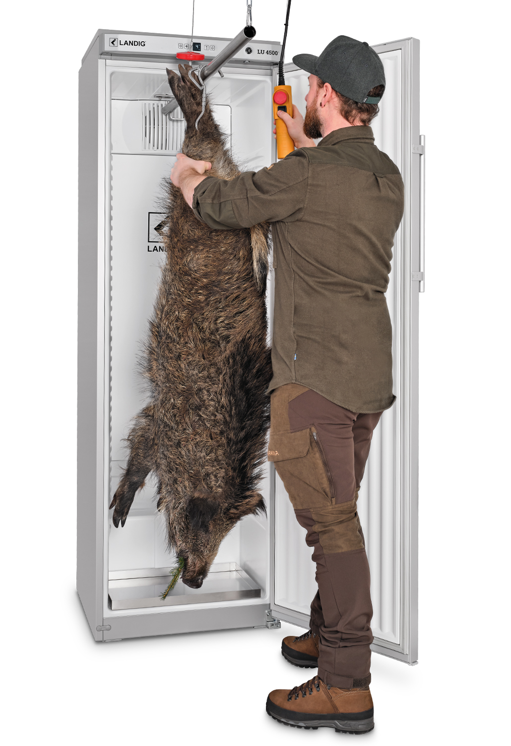 Nutzung Landig Wildkühlschrank LU 4500
