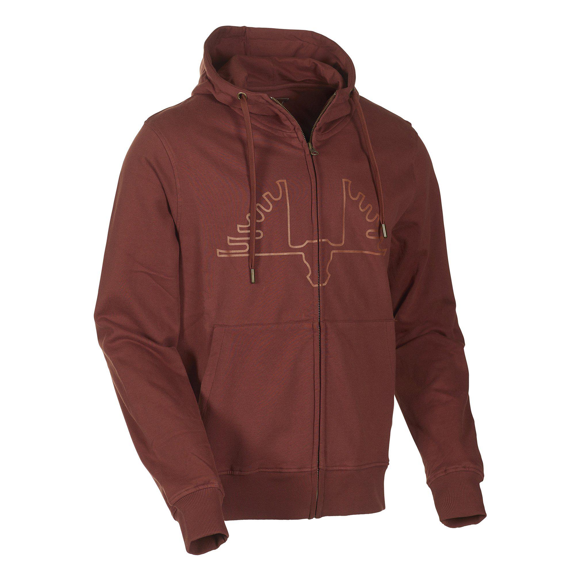 Swedteam Herren Sweater Ultra Hoodie Dark Orange 2XL