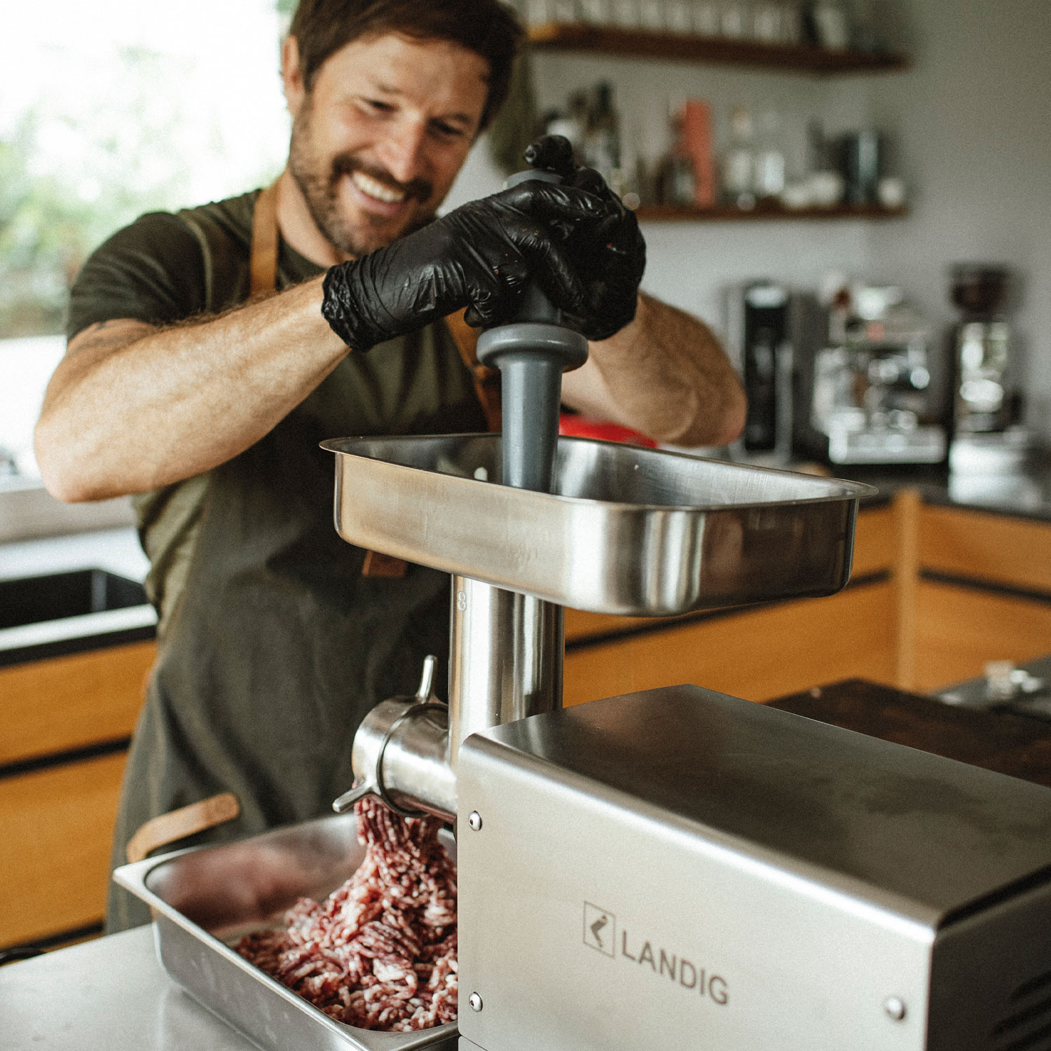 Landig Profi Fleischwolf Wd300