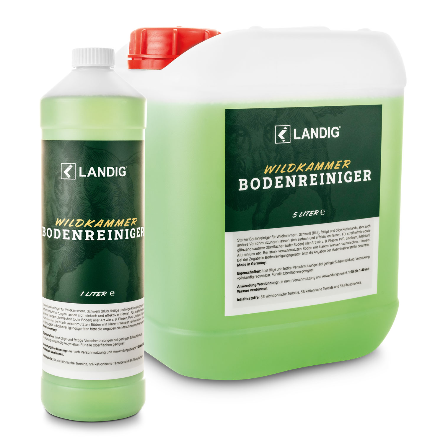 Landig Bodenreiniger Wildkammer