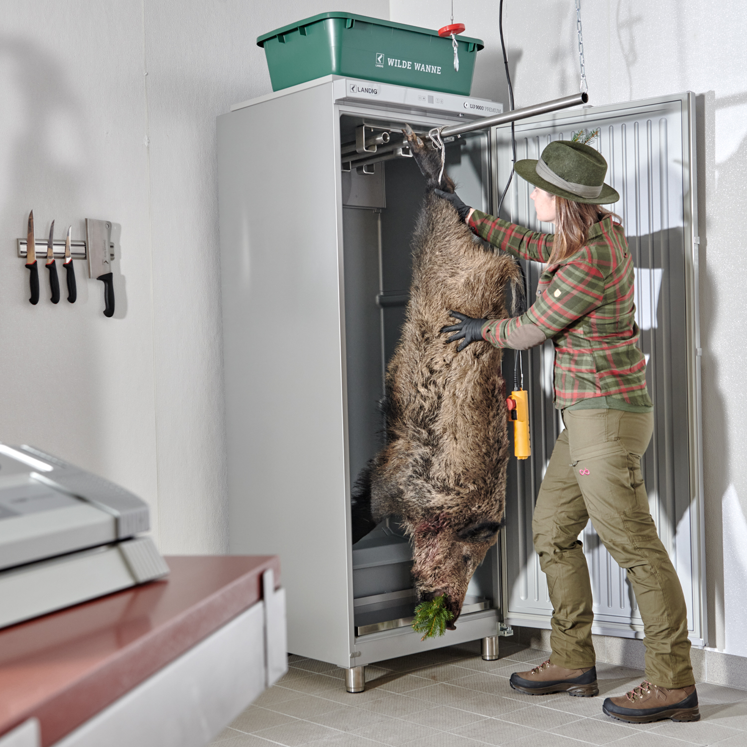 Praxis Landig Wildkühlschrank LU9000 Premium