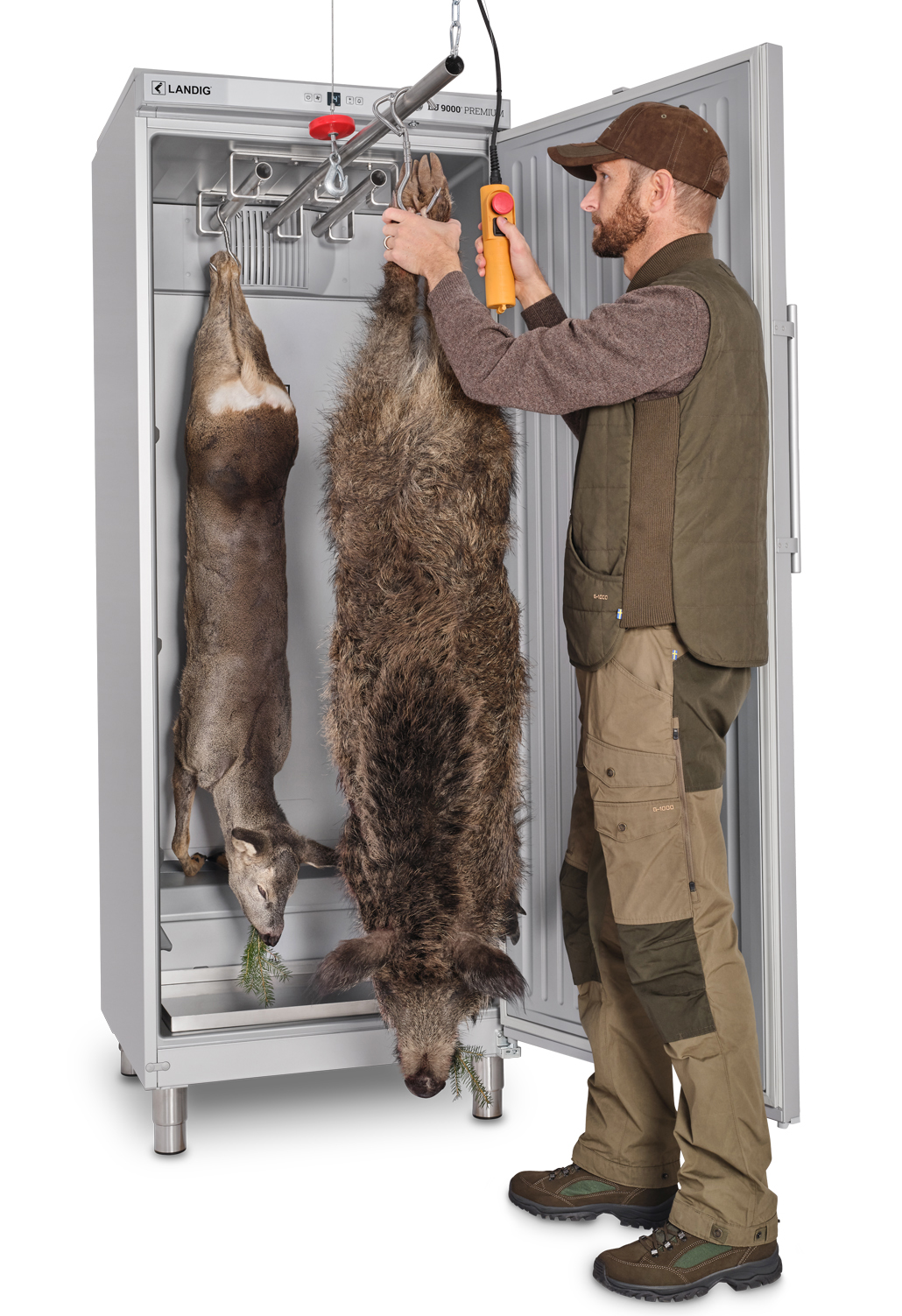 Anwendung Praxis Landig Wildkühlschrank LU9000 Premium