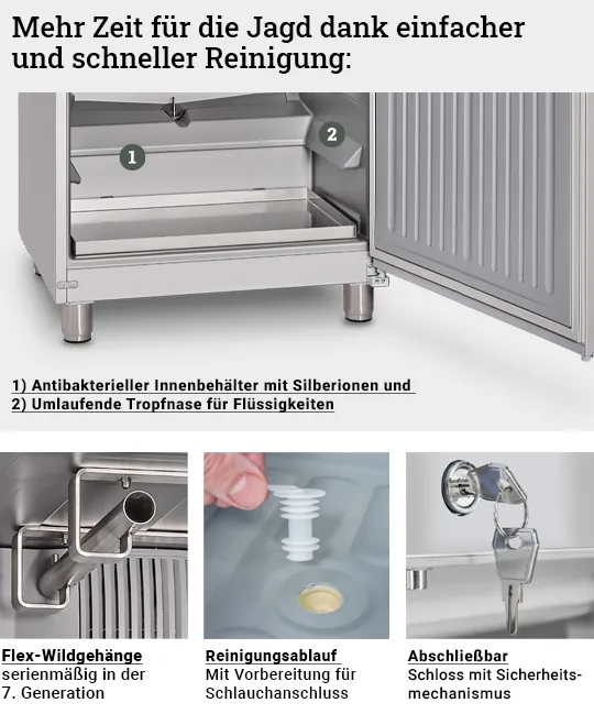 Details Praxis Landig Wildkühlschrank LU9000 Premium